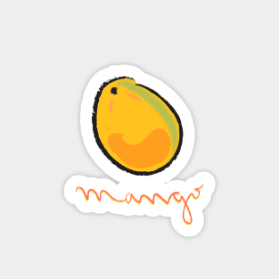 Mango, summer fruit Sticker